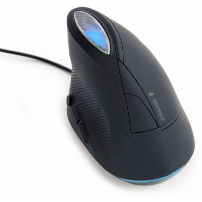 Мышка Gembird MUS-ERGO-03 USB Black (MUS-ERGO-03), фото №2 Мышка Gembird MUS-ERGO-03 USB Black (MUS-ERGO-03), фото №2