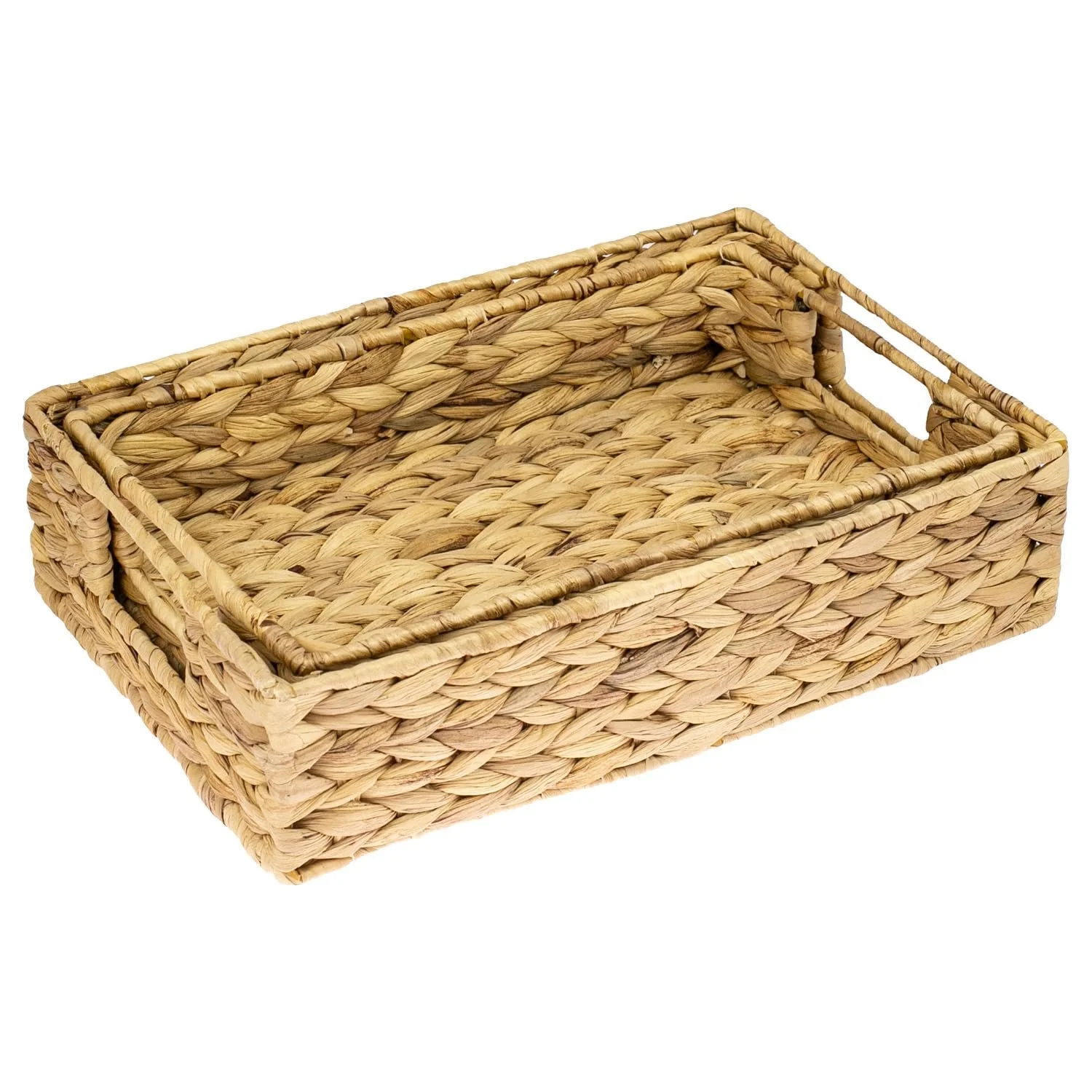 Кошик HMF для подарунків, кошик для зберігання плетений з водяного гіацинту, фото №5 Кошик HMF для подарунків, кошик для зберігання плетений з водяного гіацинту, фото №5