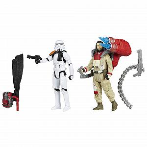 Фігурки Star Wars Rogue One Baze Malbus VS. Imperial Stormtrooper, 9,5 см - Фото 1