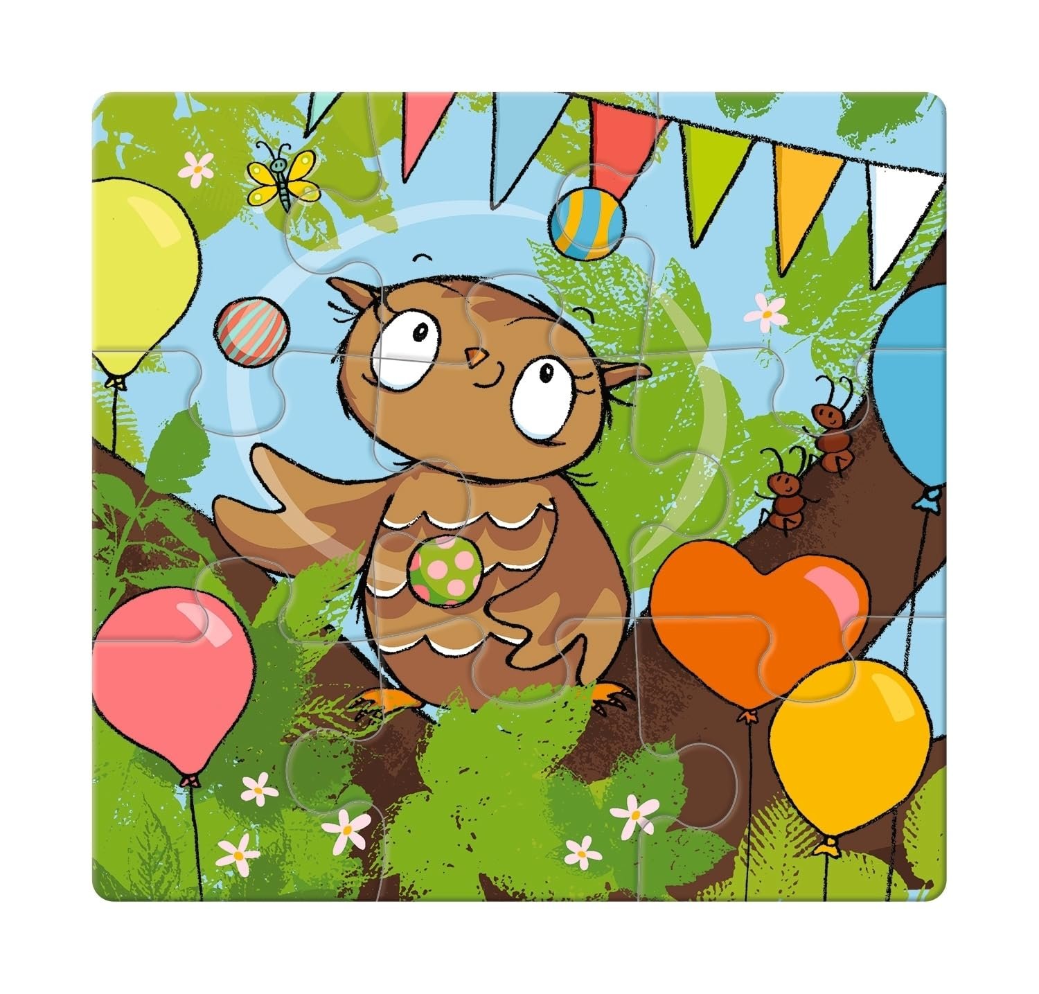 Набор пазлов The Little Owl 2 пазла (9 и 16 элементов), фото №5