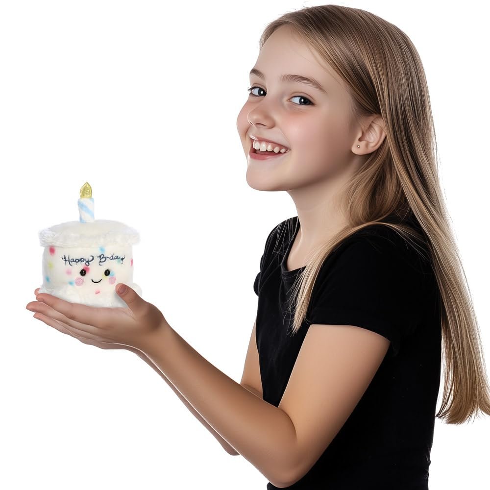 Мягкая игрушка Aurora Palm Pals Happy Birthday Cake 33902 13 см Белый, фото №6 Мягкая игрушка Aurora Palm Pals Happy Birthday Cake 33902 13 см Белый, фото №6