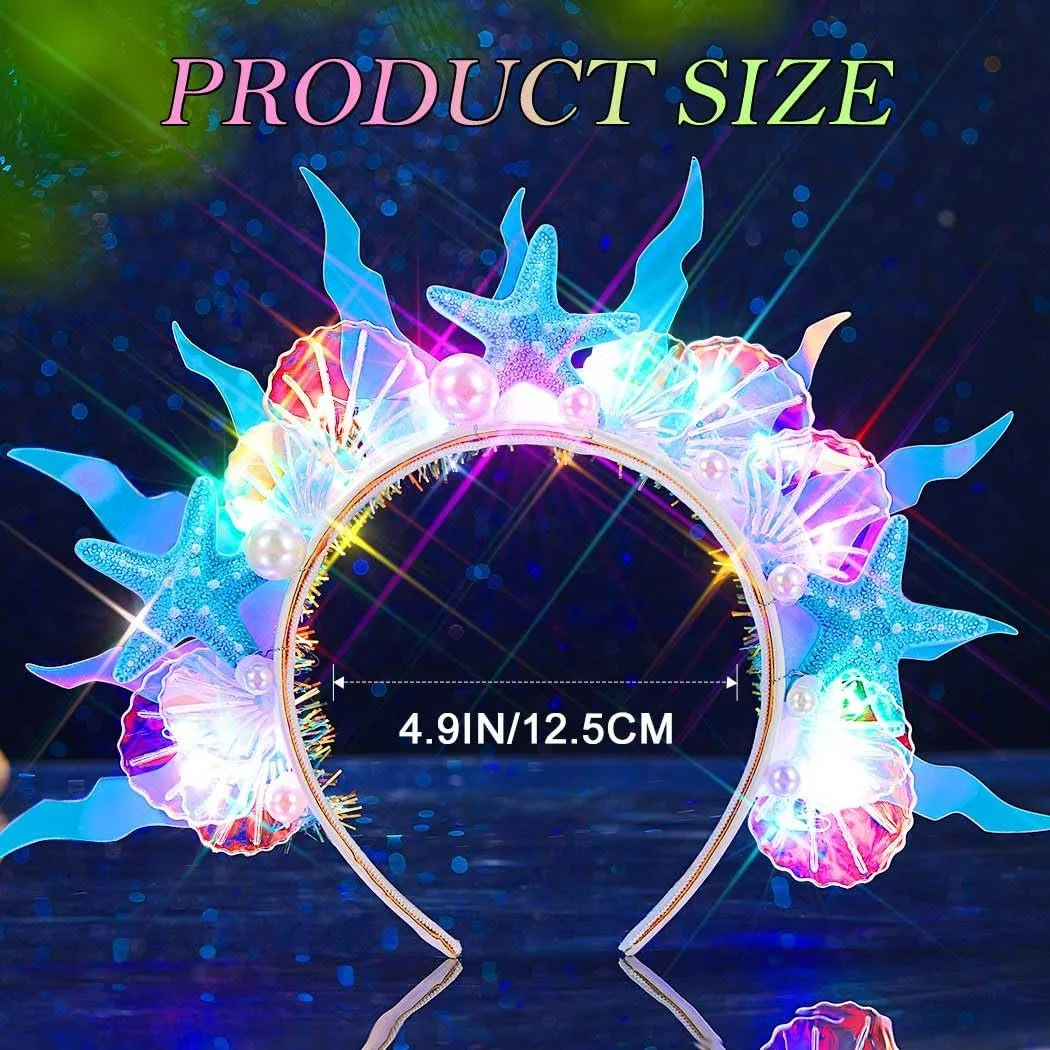 Обруч для волос Светодиодный, фото №3