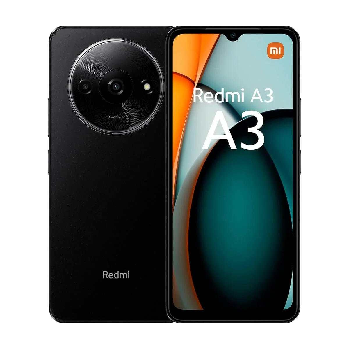 Смартфон Xiaomi Redmi A3 3/64GB Dual SIM Black, фото №1 Смартфон Xiaomi Redmi A3 3/64GB Dual SIM Black, фото №1
