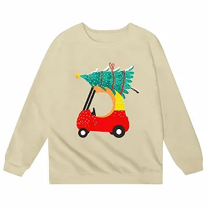 Свитшот Generisch Модный для девочки с повседневным принтом букв для стильных повседневных образов Удобный для активного отдыха synthetic.ua - Фото 1