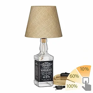 Настільна лампа ledscom.de Flako Hemp Cable E27 LED 7.1 Вт 963 лм без пляшки, бежева synthetic.ua - Фото 1