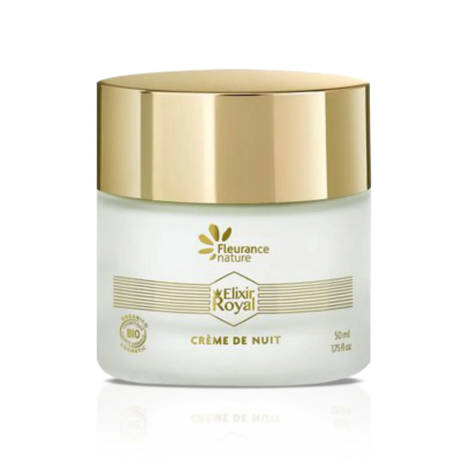 Денний крем FLEURANCE NATURE Elixir Royal проти зморшок з маточним молочком та гіалуроновою кислотою 50 мл, фото №1