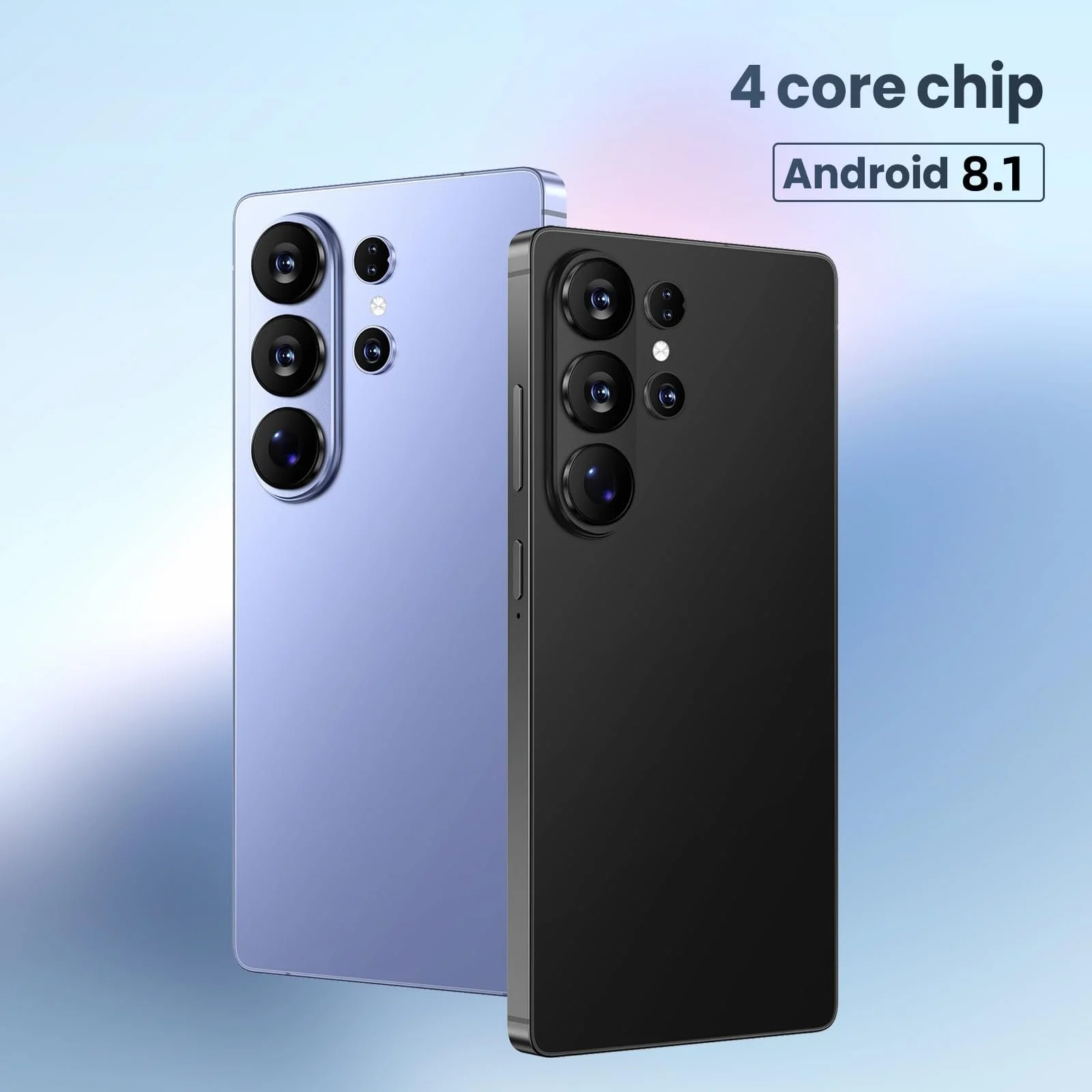 Смартфон 4G LTE 4GB RAM 64GB ROM 256GB TF Dual SIM 8-Core 6.0" Blue, фото №2