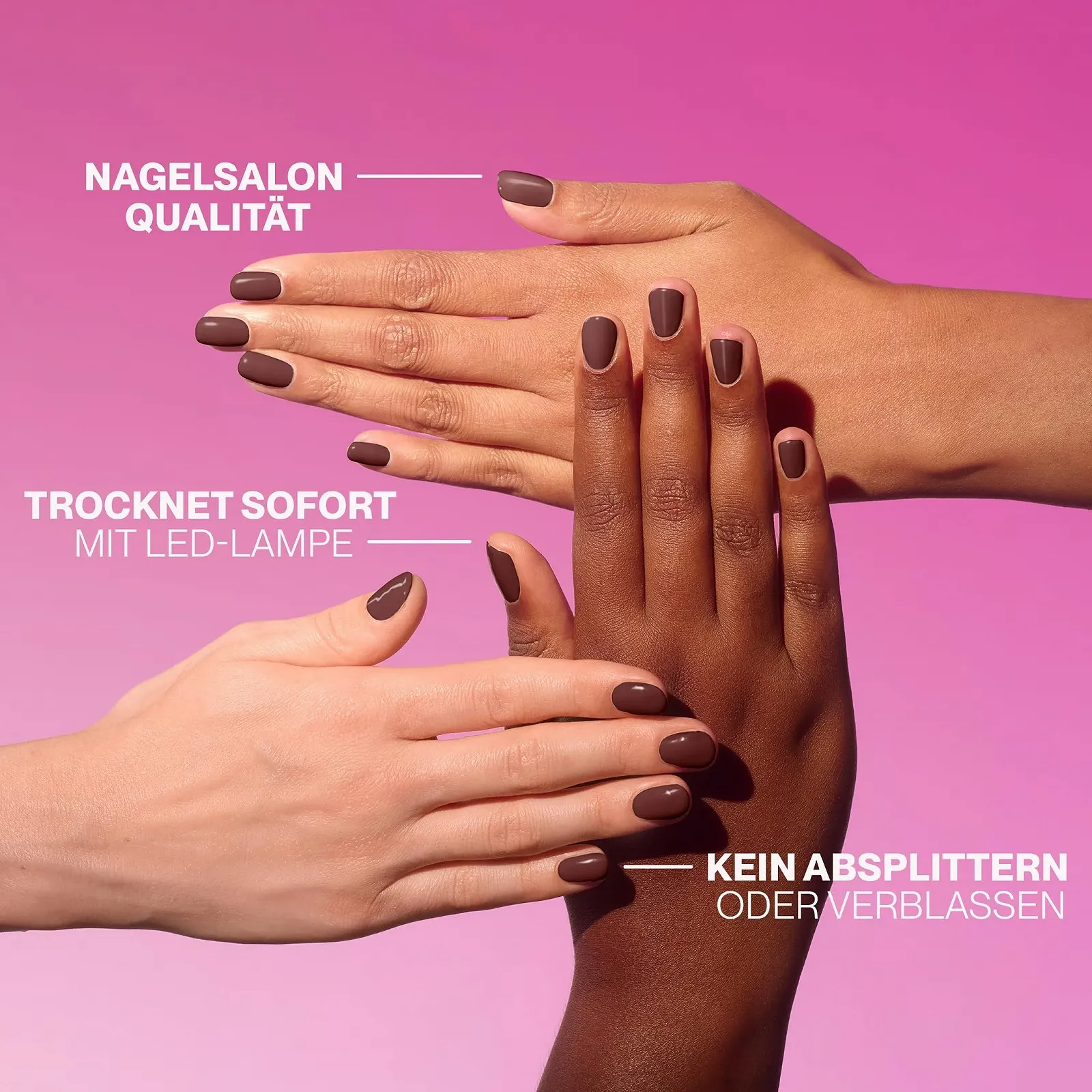 Гель-лак Pink Gellac 203 Chocolate Brown, коричневый, 8 мл, фото №2