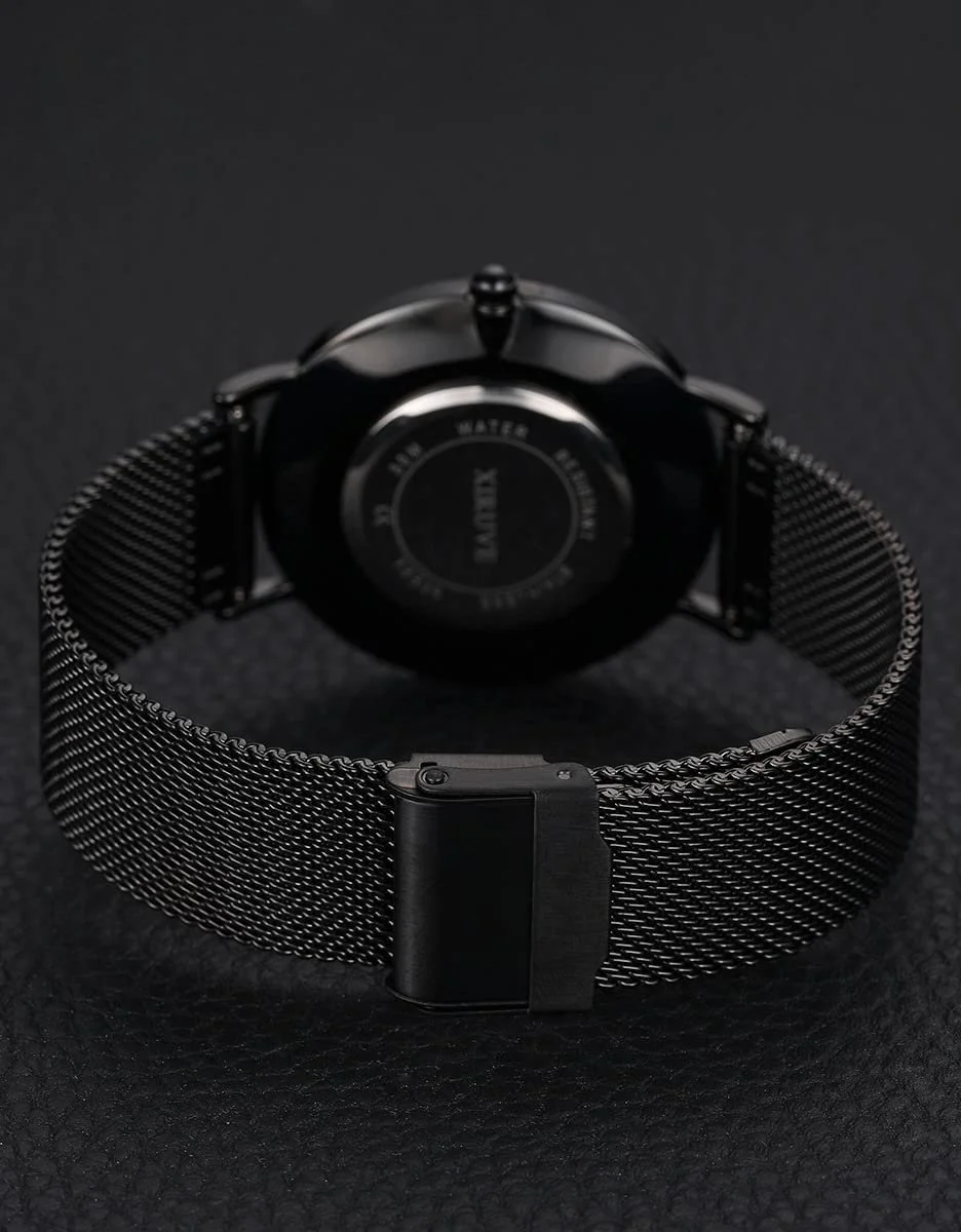 Наручные часы Ultra Thin Quartz Mesh Stainless Steel Minimalist, фото №3