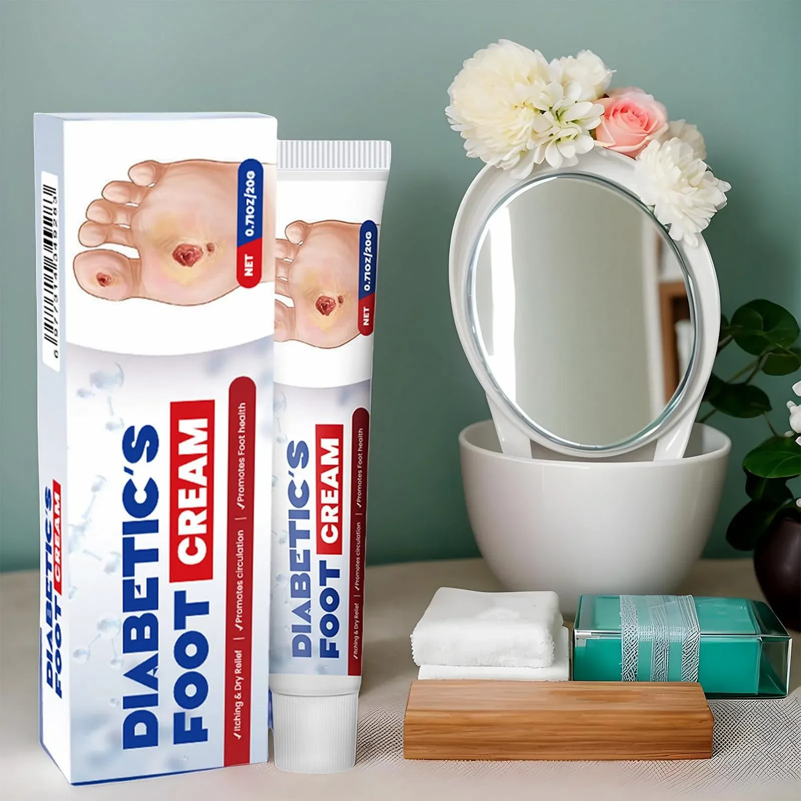 Лосьон для ног Foot Moisturizer для пяток и ежедневного использования, 20 г, фото №3