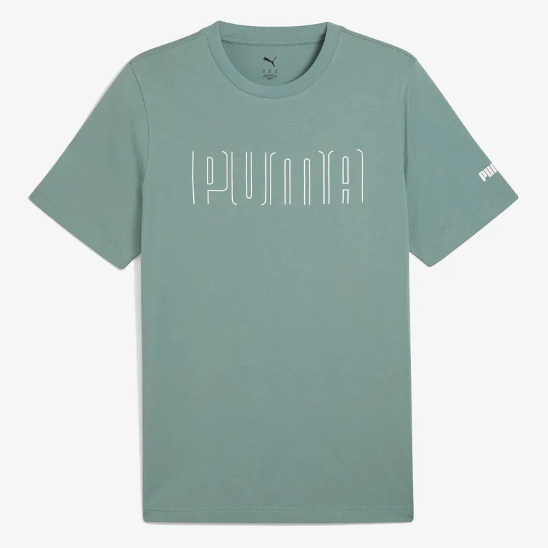 Футболка PumaPORT Graphic Tee 68461730 Puma Фісташковий S, фото №4