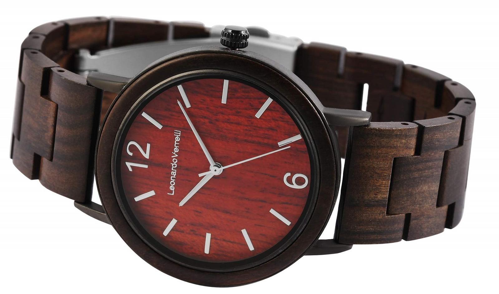 Жіночий Дерев'яний Годинник LEONARDO VERRELLI 1800190, фото №2