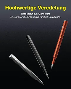 Прецизійна викрутка та вічний олівець HOTO 2-в-1 Mini Set Magnetic S2 Steel 4 біти synthetic.ua - Фото 1