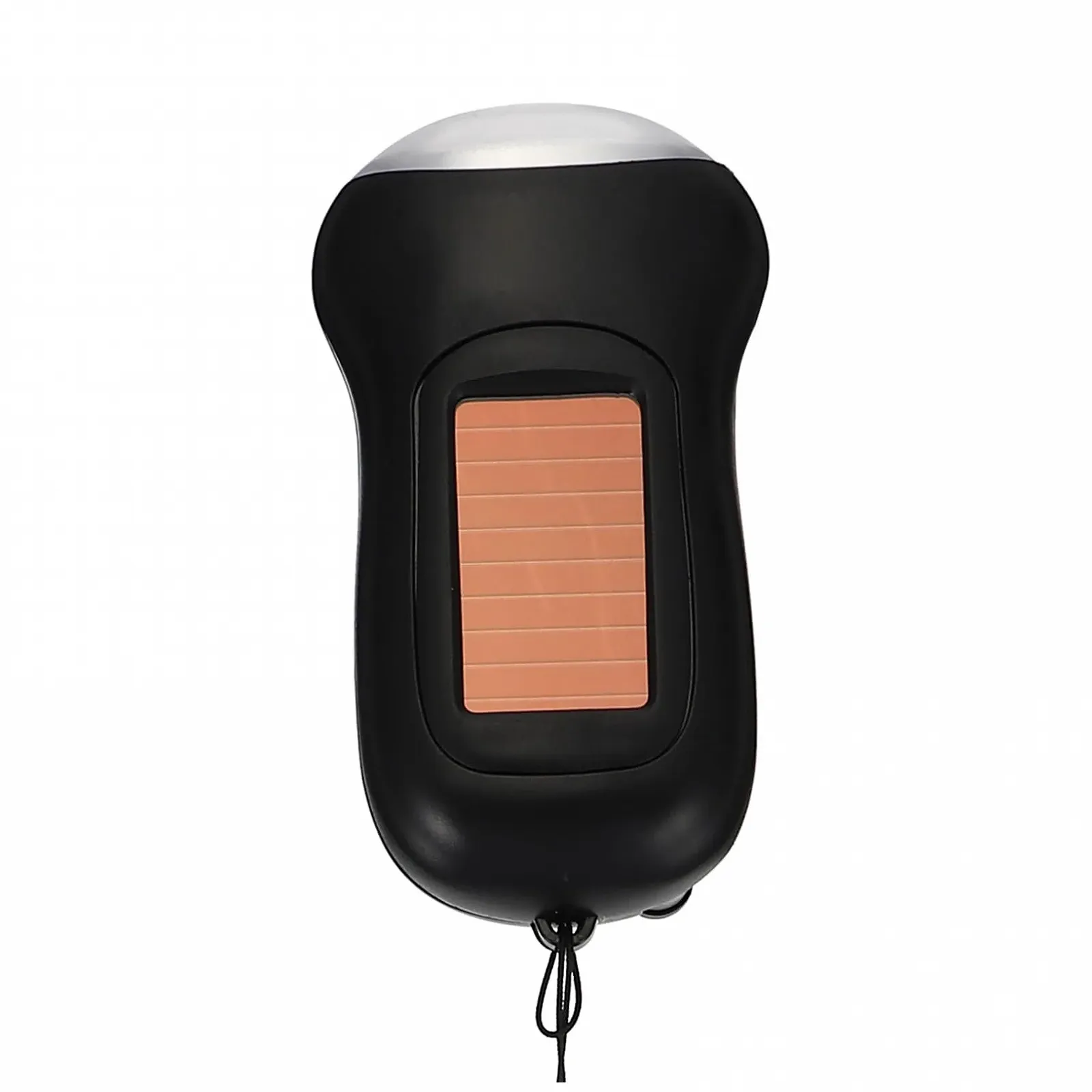 Ручний ліхтар SOIMISS з ручною рукояткою Портативний миготливий акумуляторний для кемпінгу Зовнішній Пластик Чорний, фото №1