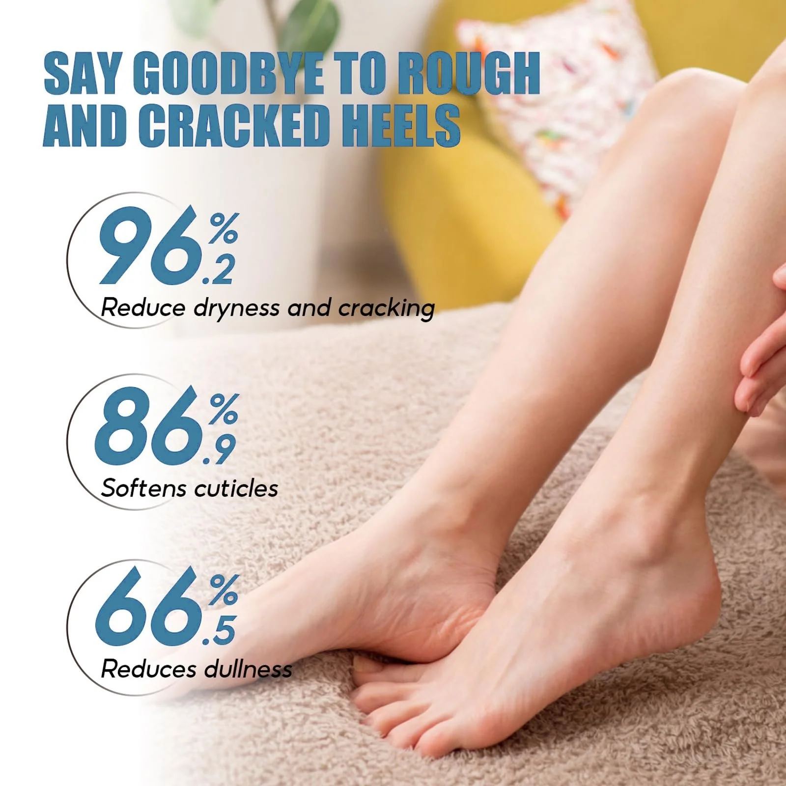 Крем для ног с мочевиной для сухой кожи и пяток Deep Moisturising 50 г, фото №6