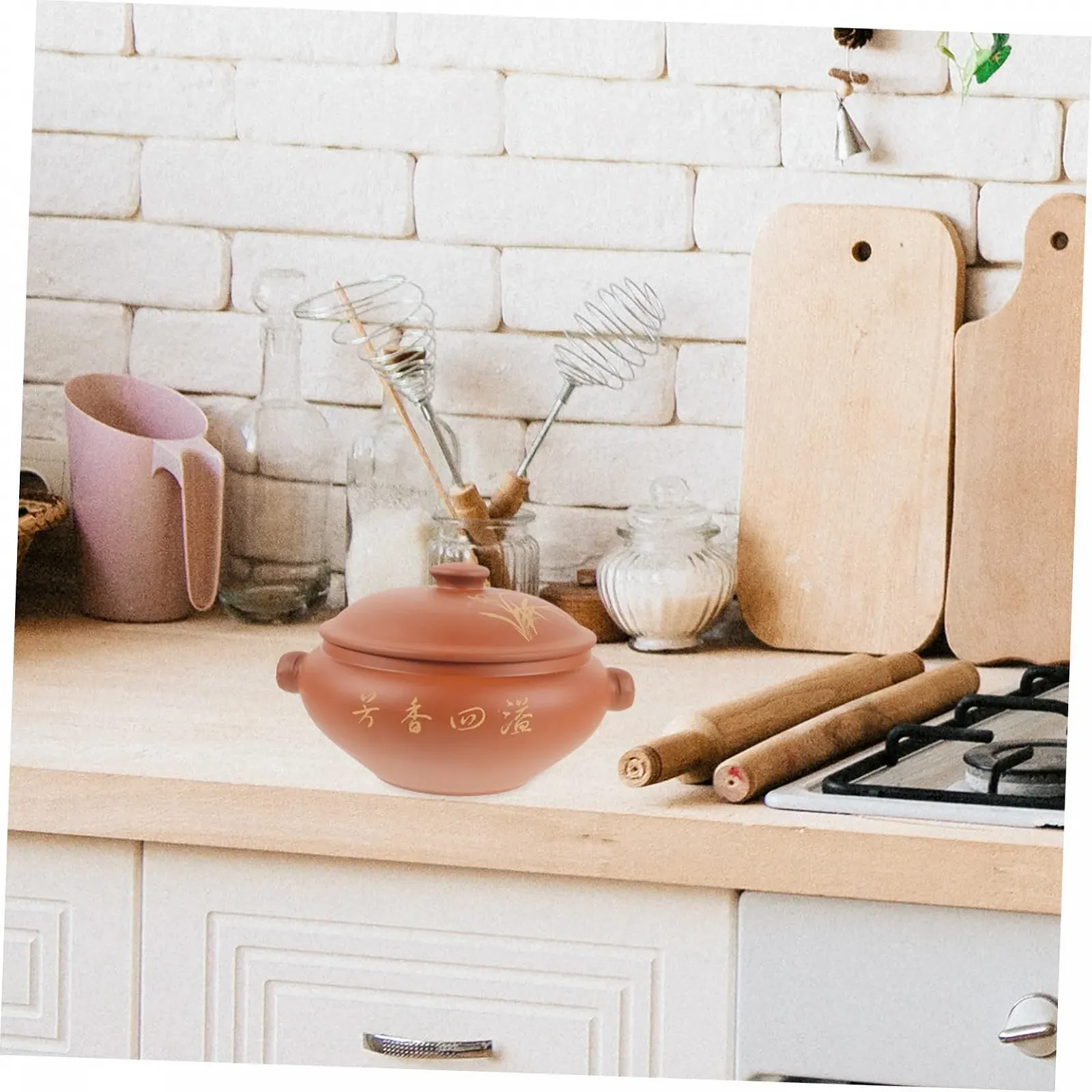 Пароварка керамічна для м'яса овочів та супів термозберігаюча, фото №6