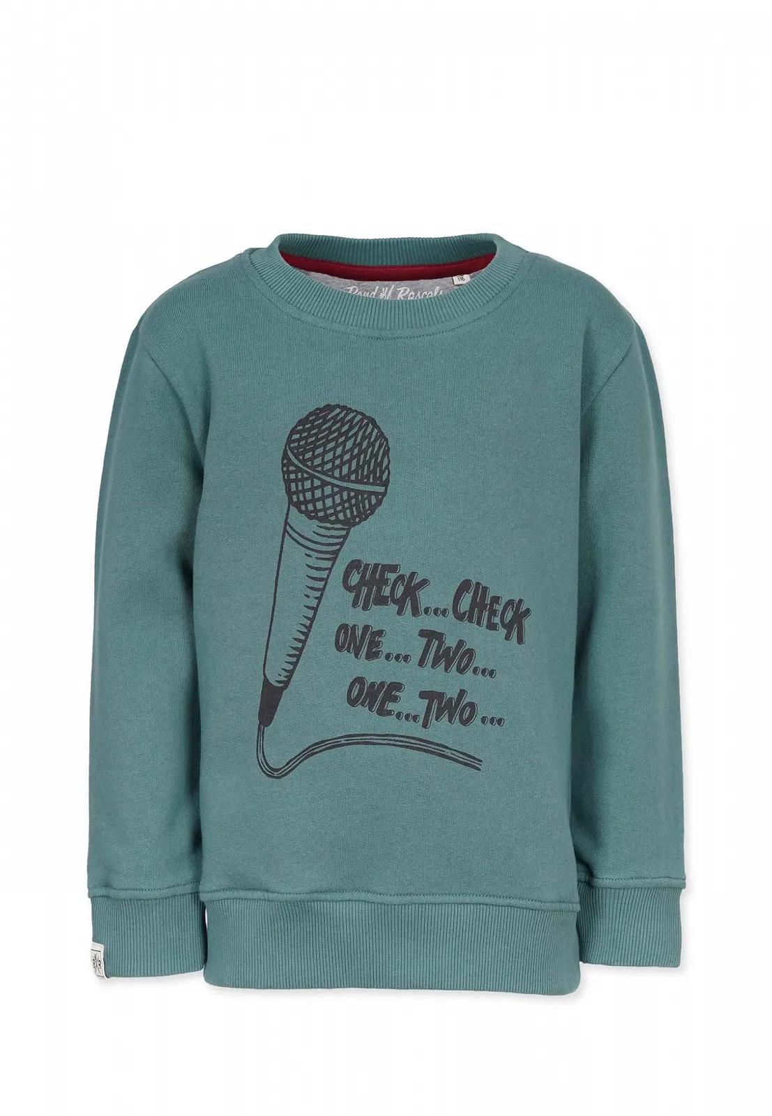 Детский свитшот в клетку Band of Rascals из органического хлопка, фото №1