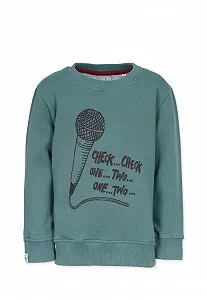 Детский свитшот в клетку Band of Rascals из органического хлопка - Фото 1