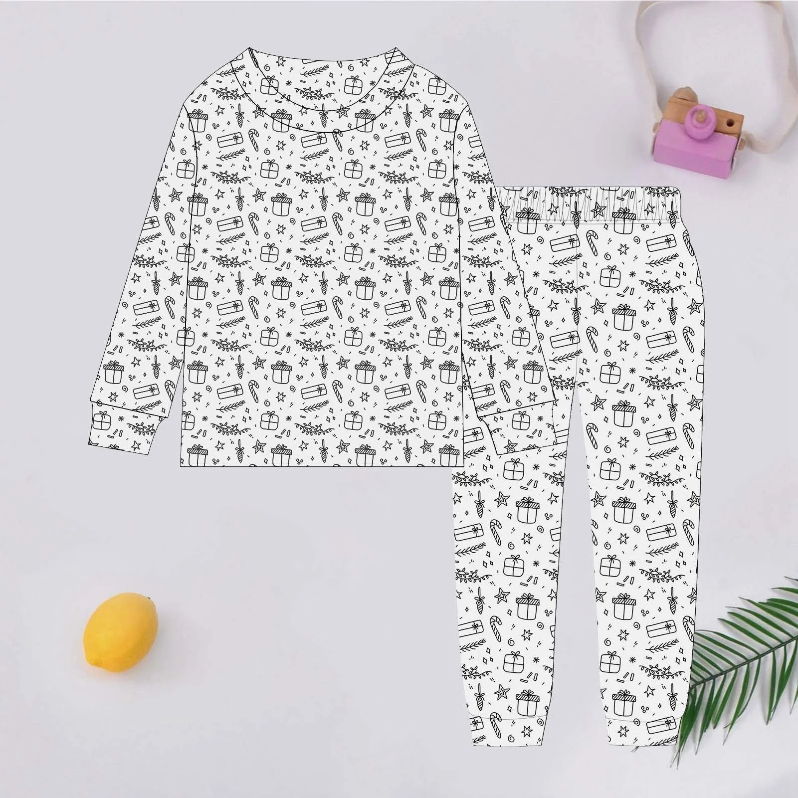 Комплект домашнього одягу для розмальовування EQWIGKEIT Дитячий, фото №2