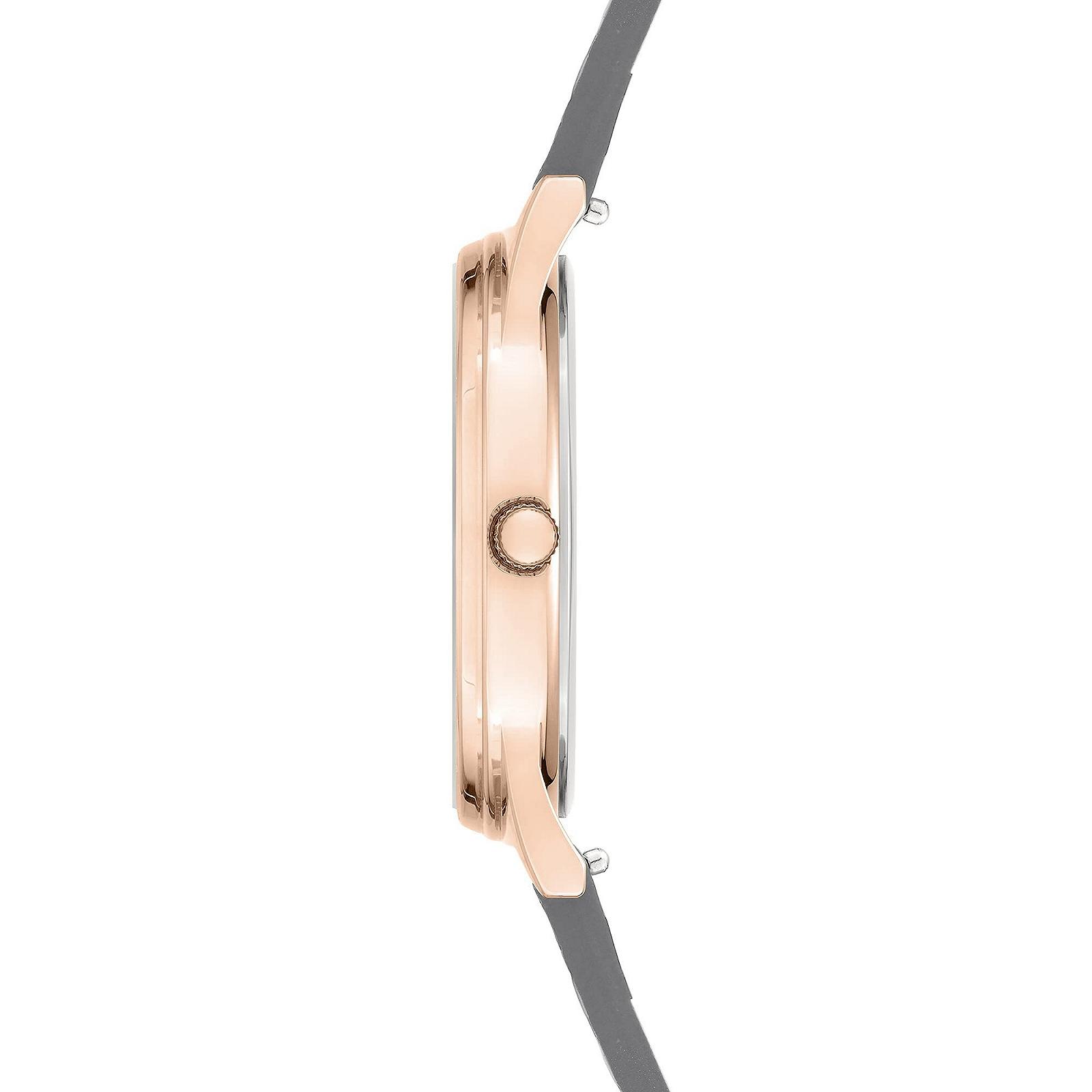 Женские наручные часы Liebeskind Berlin, круглые, классический дизайн, нержавеющая сталь или кожаный ремешок, 34 мм, простой циферблат, кварцевый механизм, фото №3