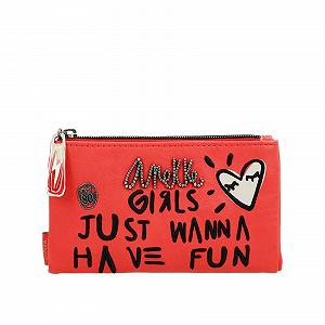 Кошелек Anekke Fun & Music Collection 18 x 10 x 3 см Красный, белый и черный - Фото 1