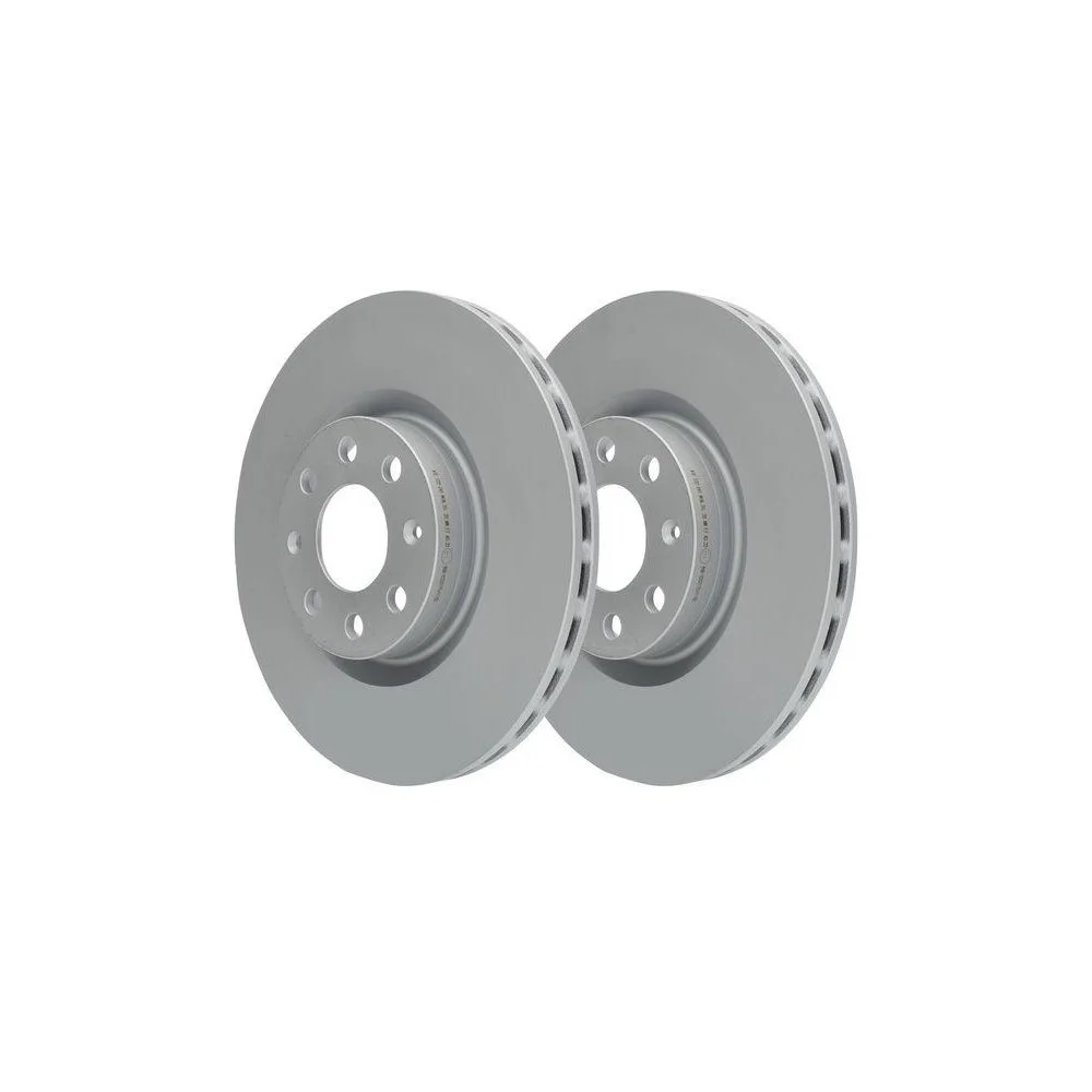 Гальмівний диск ATE 24.0122-0241.1 для FIAT OPEL VAUXHALL, передня вісь, фото №1