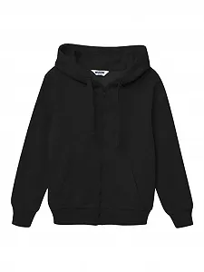 Худи WINKIKI Детский Подростковый Унисекс Для Мальчиков и Девочек На молнии с капюшоном, Длинными Рукавами, Разрезным Карманом кенгуру и ребристыми манжетами. - Фото 1