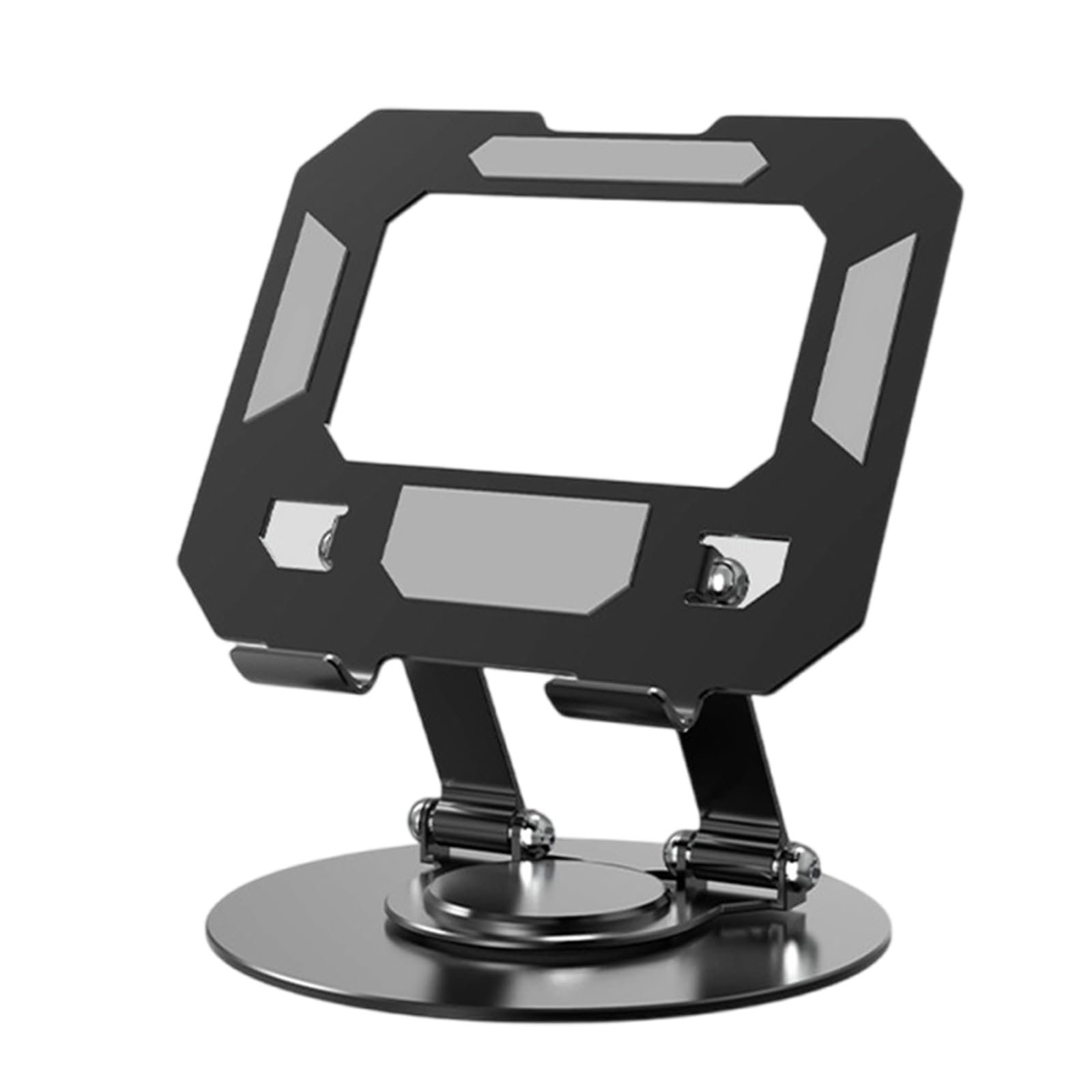 Вращающаяся на 360 градусов подставка для ноутбука, регулируемая подставка для ноутбука для стола, из углеродистой стали, подставки для компьютера для ноутбука, планшета, эргономичные подставки для ноутбука, фото №1