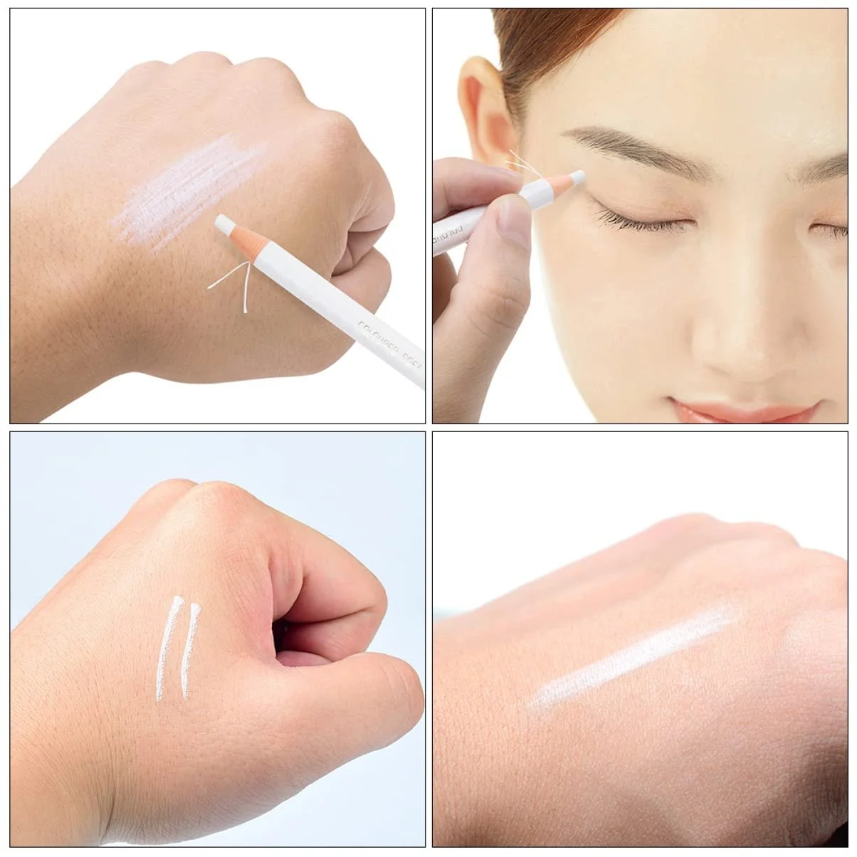 Карандаш для глаз FRCOLOR, многоцелевой, белый, фото №7 Карандаш для глаз FRCOLOR, многоцелевой, белый, фото №7