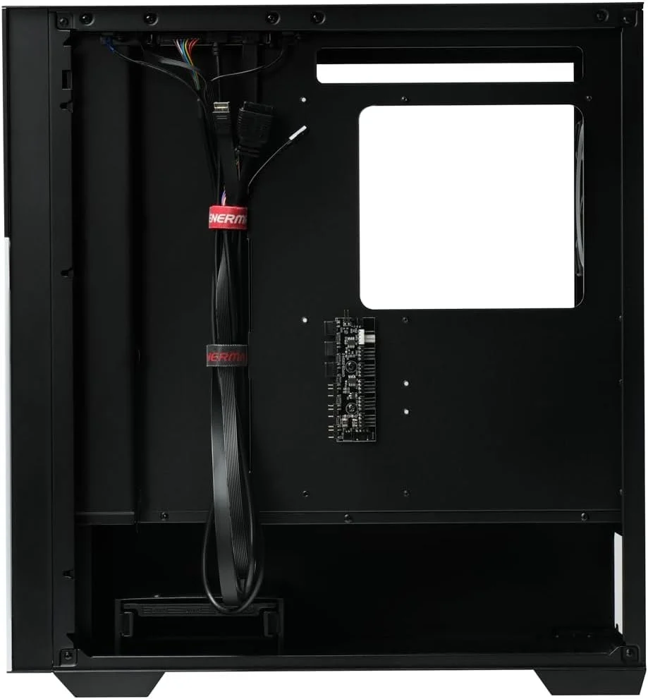 Игровой корпус для ПК Enermax ENERMAXK8 / ARGB / Черно-белый, фото №6