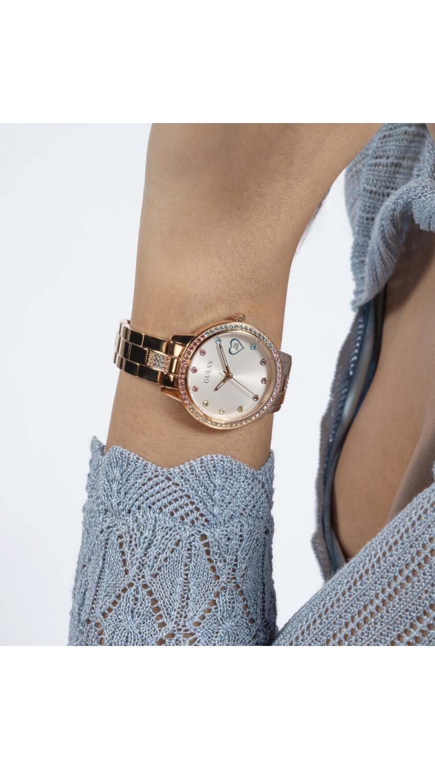 Часы GUESS GW0657L3, Розовое Золото, Браслет, фото №5