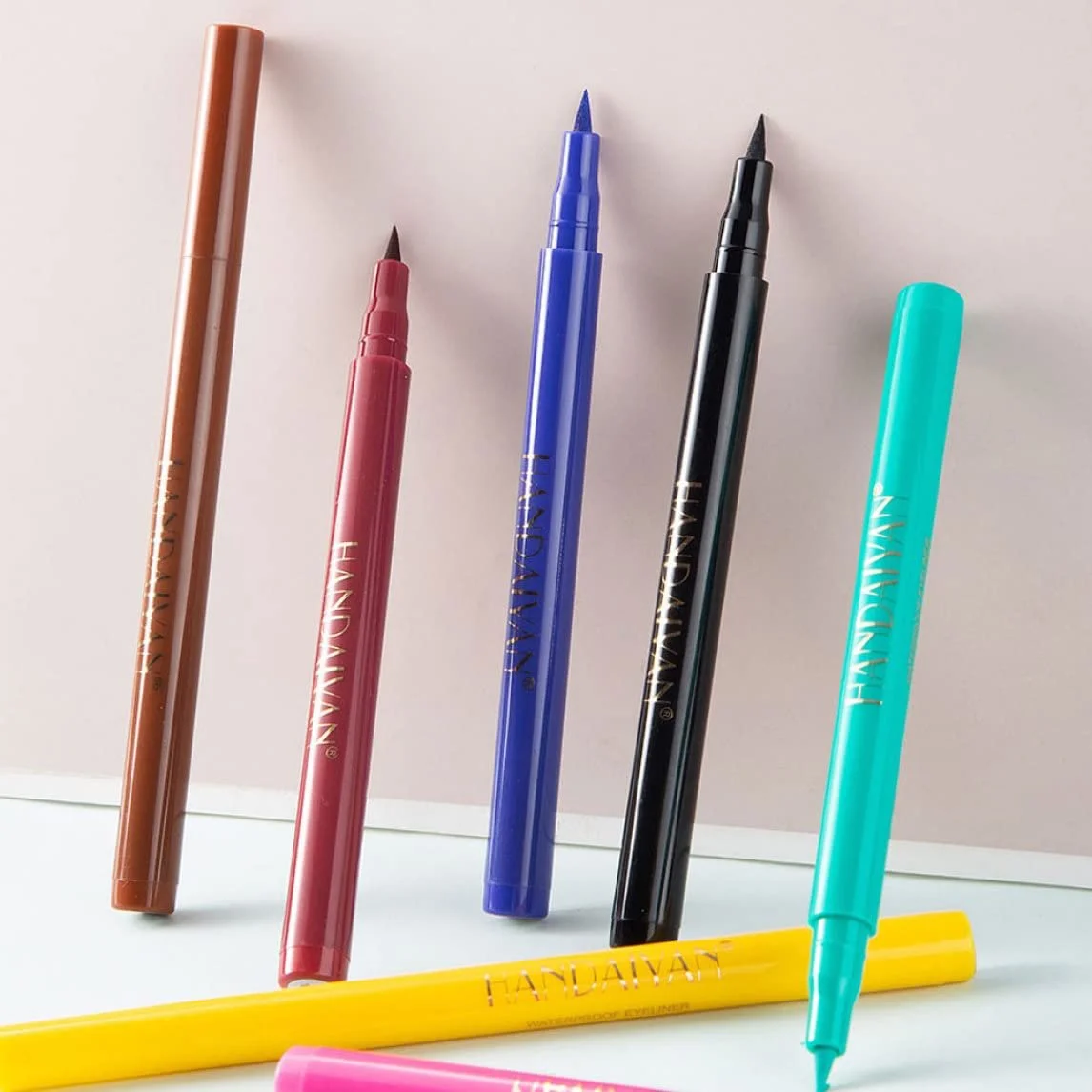 Підводка для очей Colourful Набір Matte Waterproof Gel Eyeliner Cosplay Eyeshadow Crayon  Waterproof Різнокольорова, фото №7