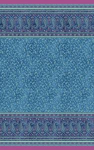 Покрывало Хлопок Bassetti 270 x 270 см Синий - Фото 1