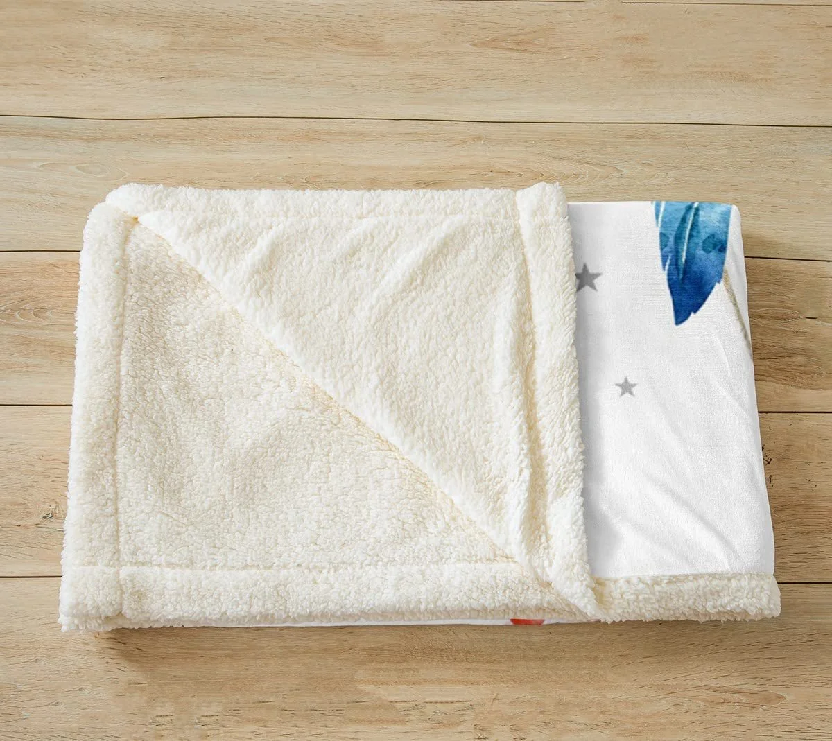 Покривало Loussiesd Dream Catcher Фланель Фліс 150 x 200 см Богемний Ловець снів Квіти Пір'я, фото №5