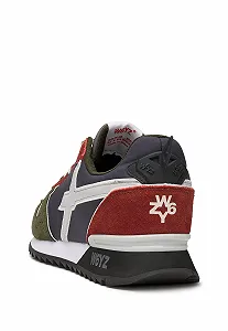 Кросівки W6YZ Jet-M Текстильна тканина та замша темно-синій synthetic.ua - Фото 1