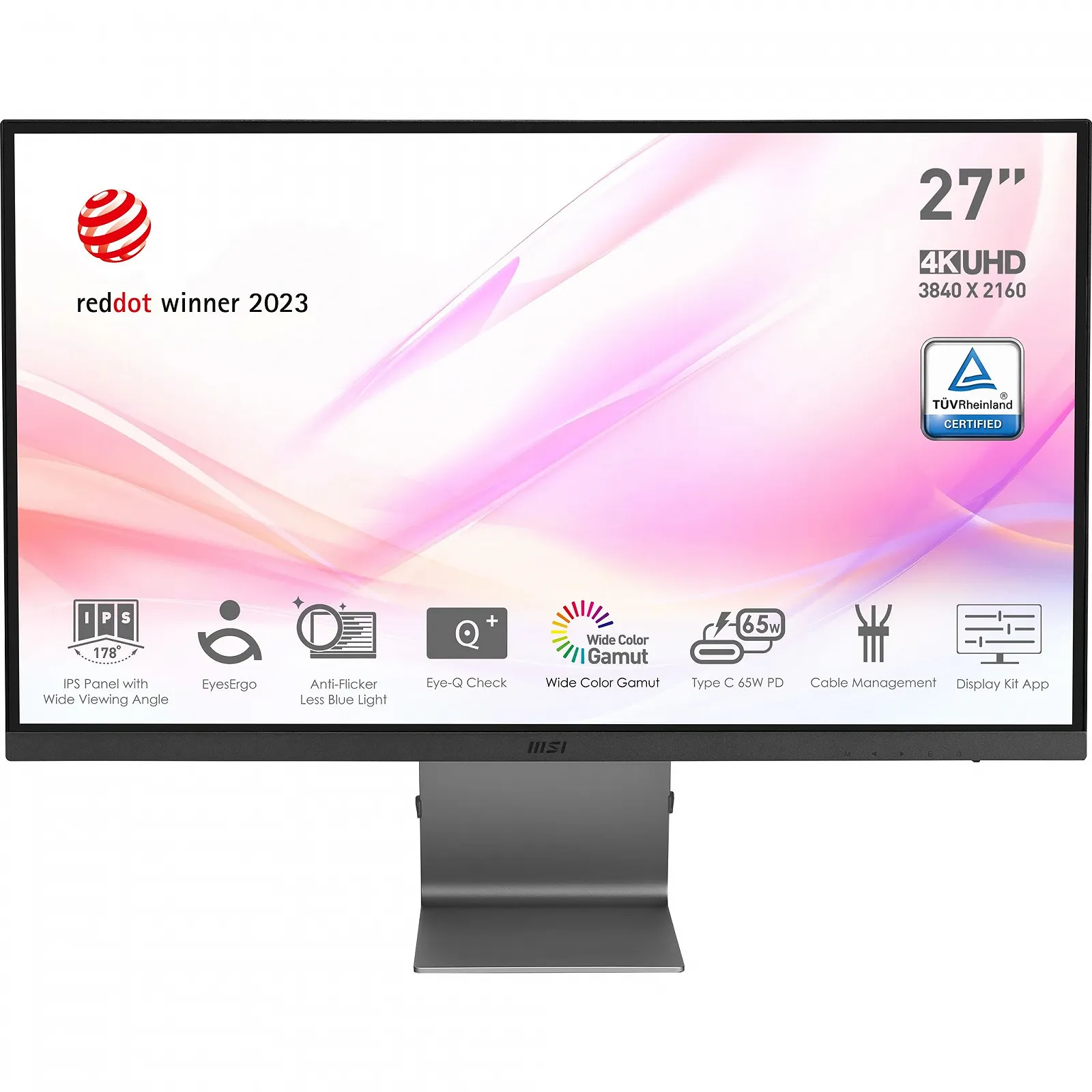 Монітор 27" MSI Modern MD271ULDE 4K IPS 60 Гц, фото №1