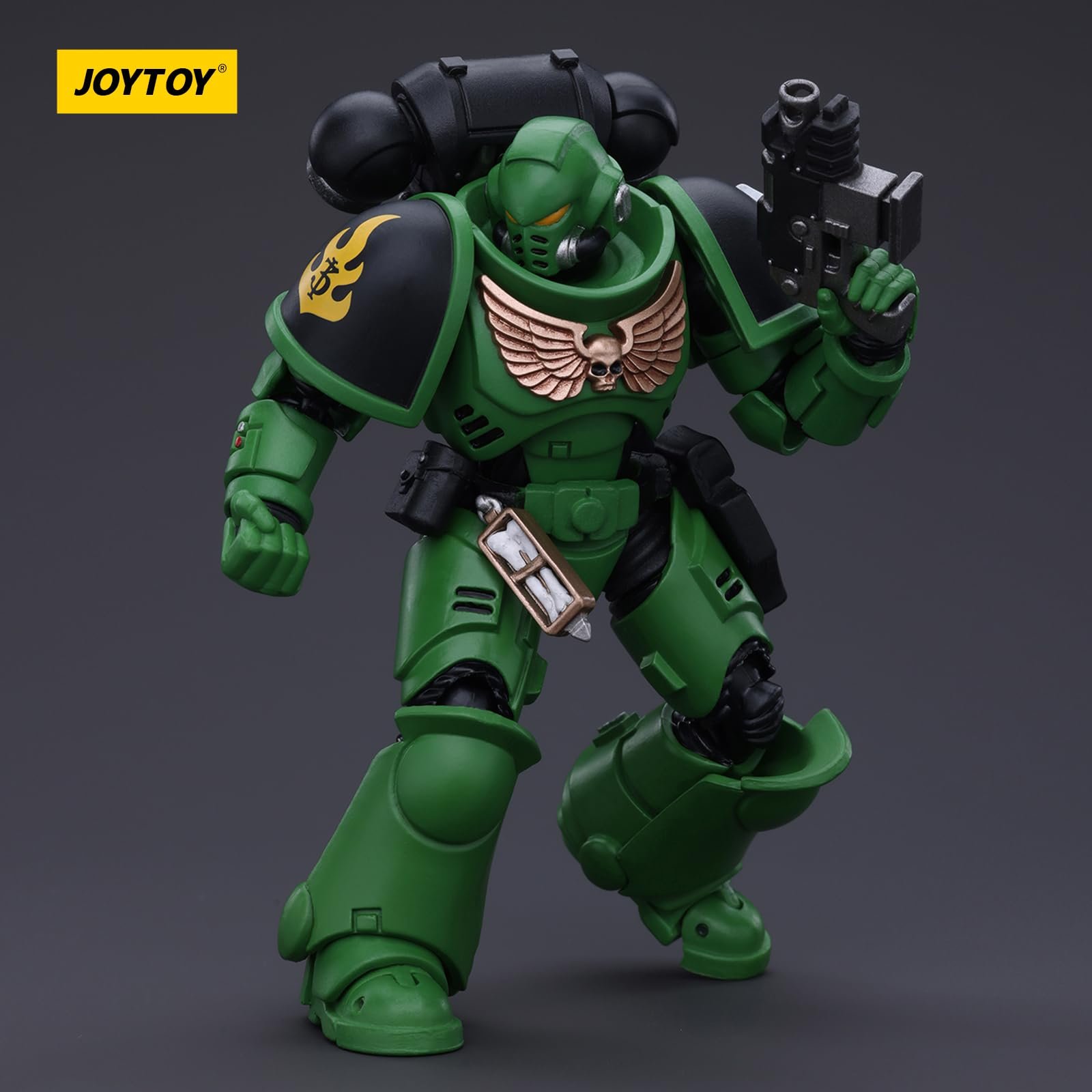 Фигурка Joytoy Warhammer 40k Salamanders Intercessors Brother Haecule 1/18, фото №7
