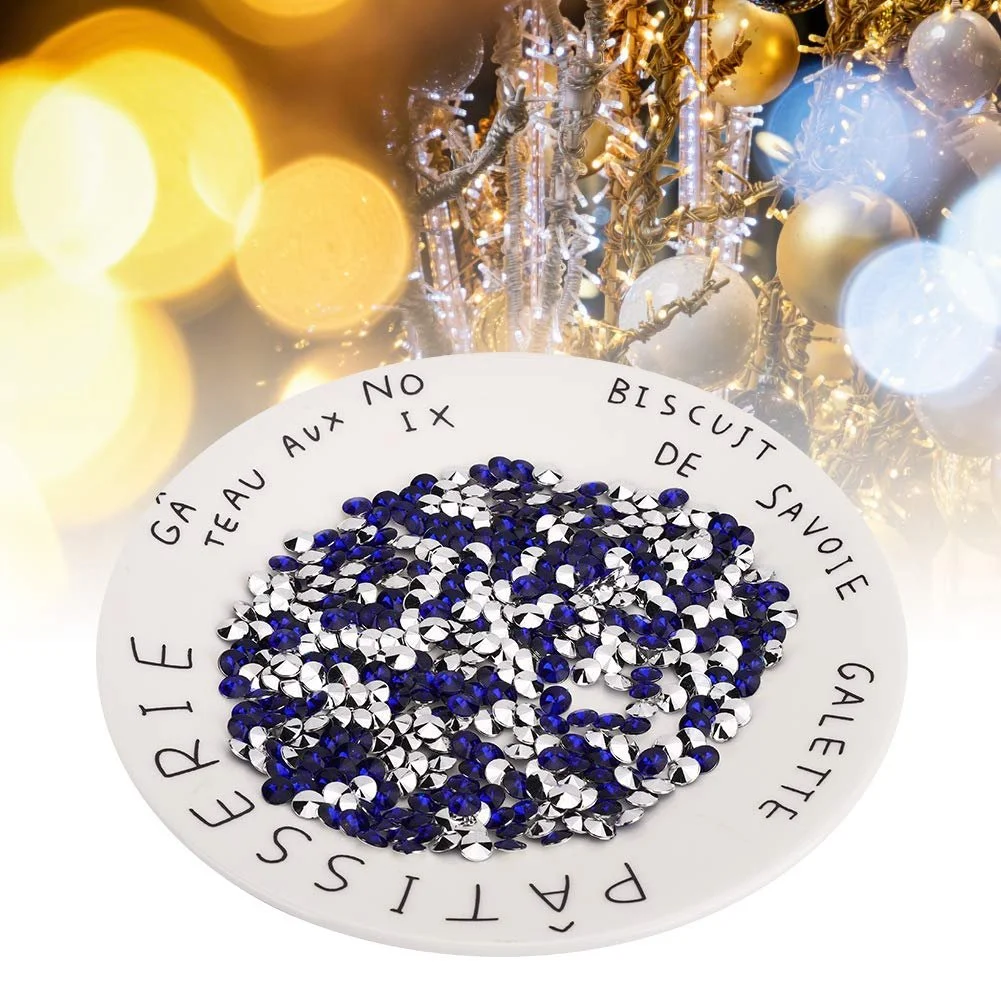 Стрази Акрилові Fdit 8 мм AB Bunt (1000 шт.), фото №3