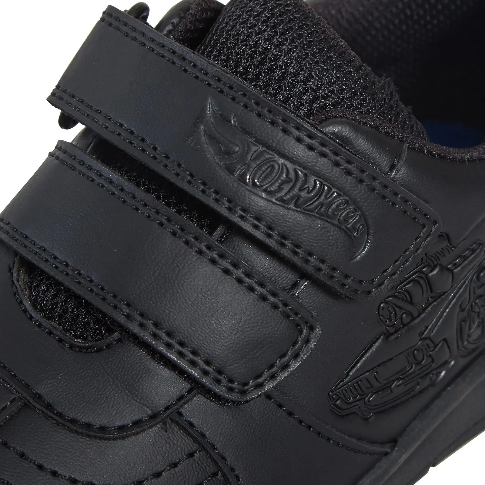 Кросівки Hot Wheels для хлопчиків, шкільні, гоночна машина, чорні, не залишають слідів, зручні застібки, фото №6