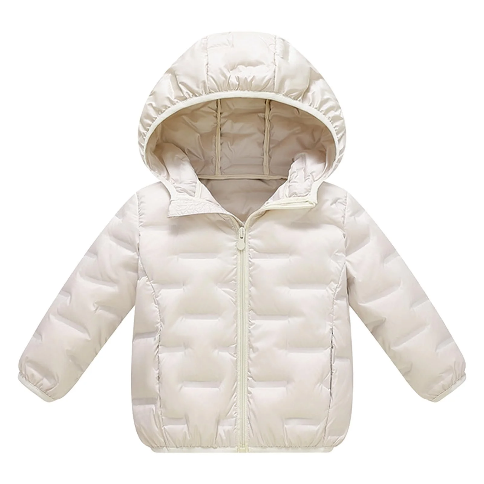 Зимняя куртка для мальчиков и девочек с капюшоном Sfwqoifou, фото №2