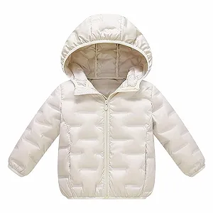 Зимняя куртка для мальчиков и девочек с капюшоном Sfwqoifou synthetic.ua - Фото 1