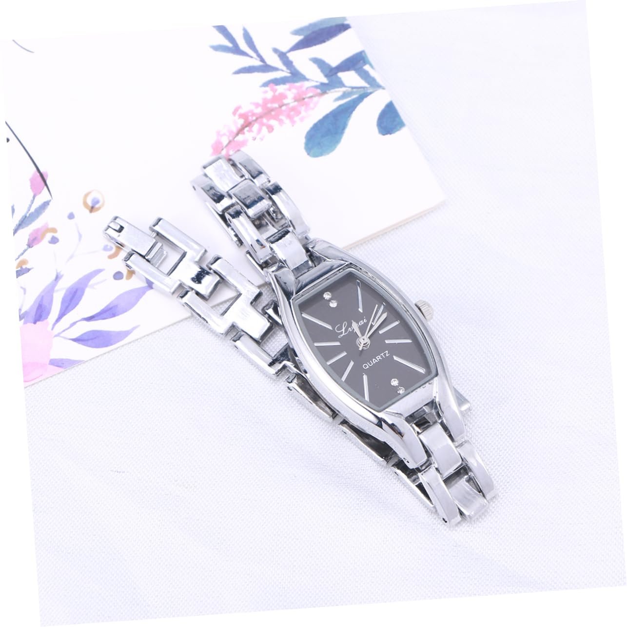 Жіночий годинник LIFKOME Кварцовий годинник з чорним циферблатом для бізнесу та особливих випадків, фото №8