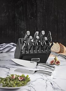 Набір ножів Cuisinart Normandy C77SS-19P, 19 предметів, нержавіюча сталь, ясен, колодка synthetic.ua - Фото 1
