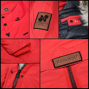 Жіноча зимова куртка-парка 2-в-1 Navahoo B365 з теплого хутра synthetic.ua - Фото 1