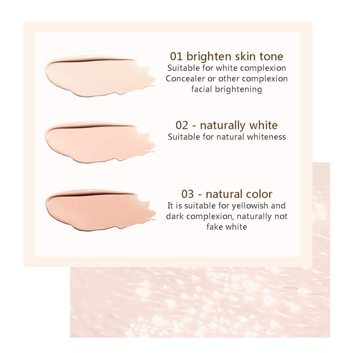 Фонд Novo Concealer Double Head Waterproof Durable Anti-Wrinkle (3 Шт. Мікс), фото №5
