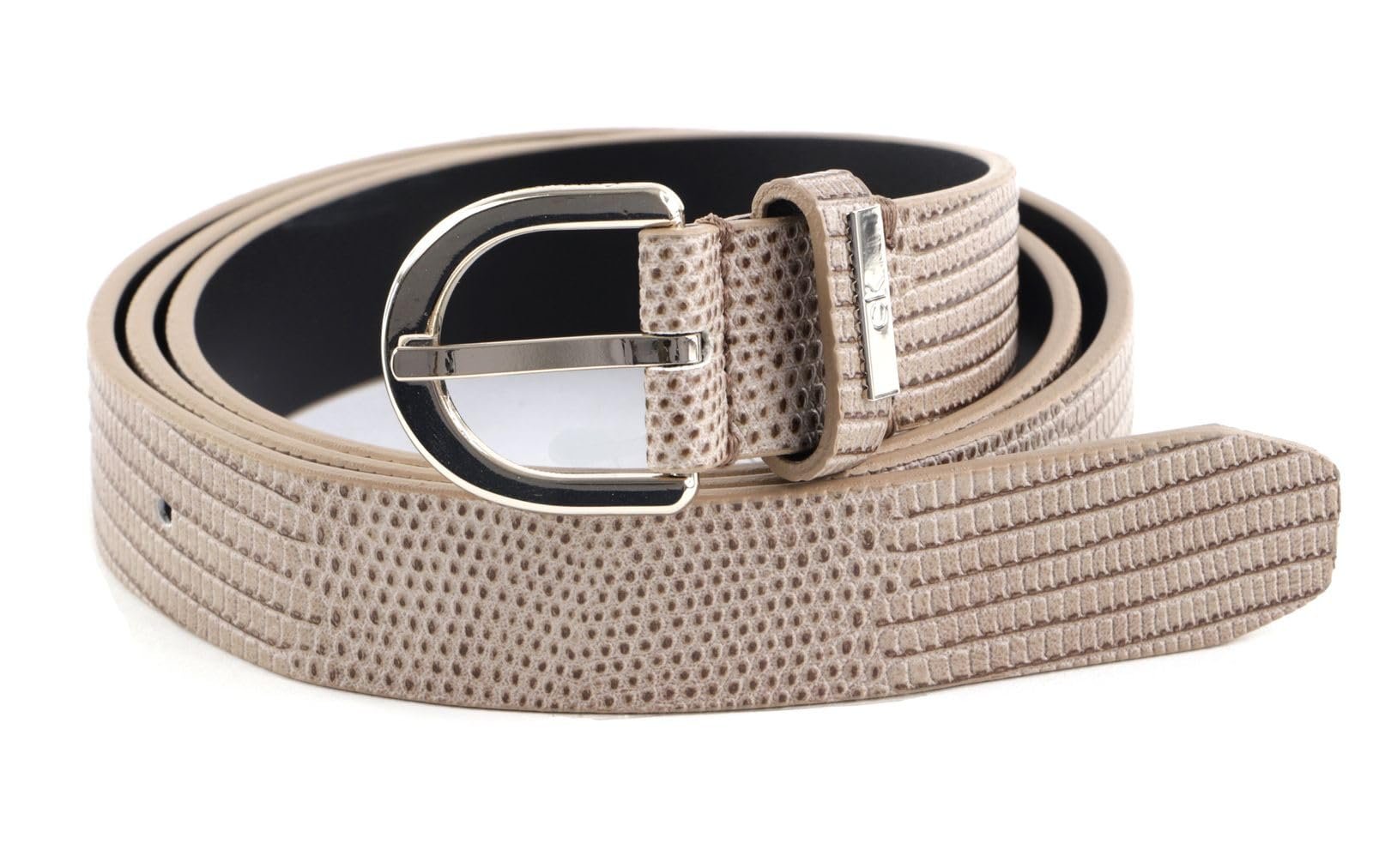 Ремень Calvin Klein CK Must Round 25 мм W80 Taupe, серо-коричневый, фото №1