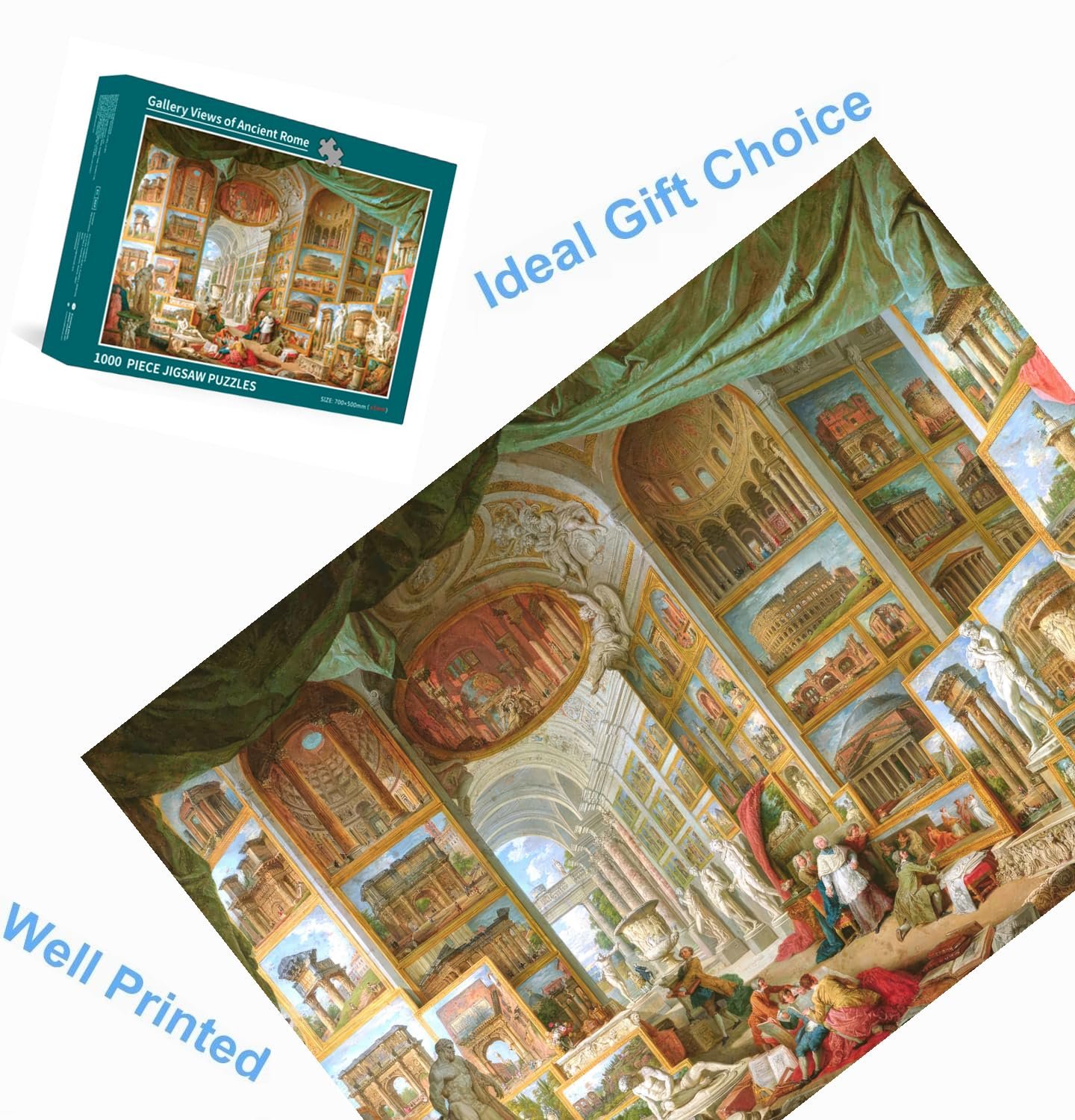 Пазл The School of Athens 1000 деталей 70 x 50 см, фото №4