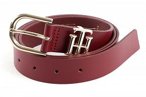 Ремінь Tommy Hilfiger TH Logo Lux 3.0 W90 Червоний - Фото 1