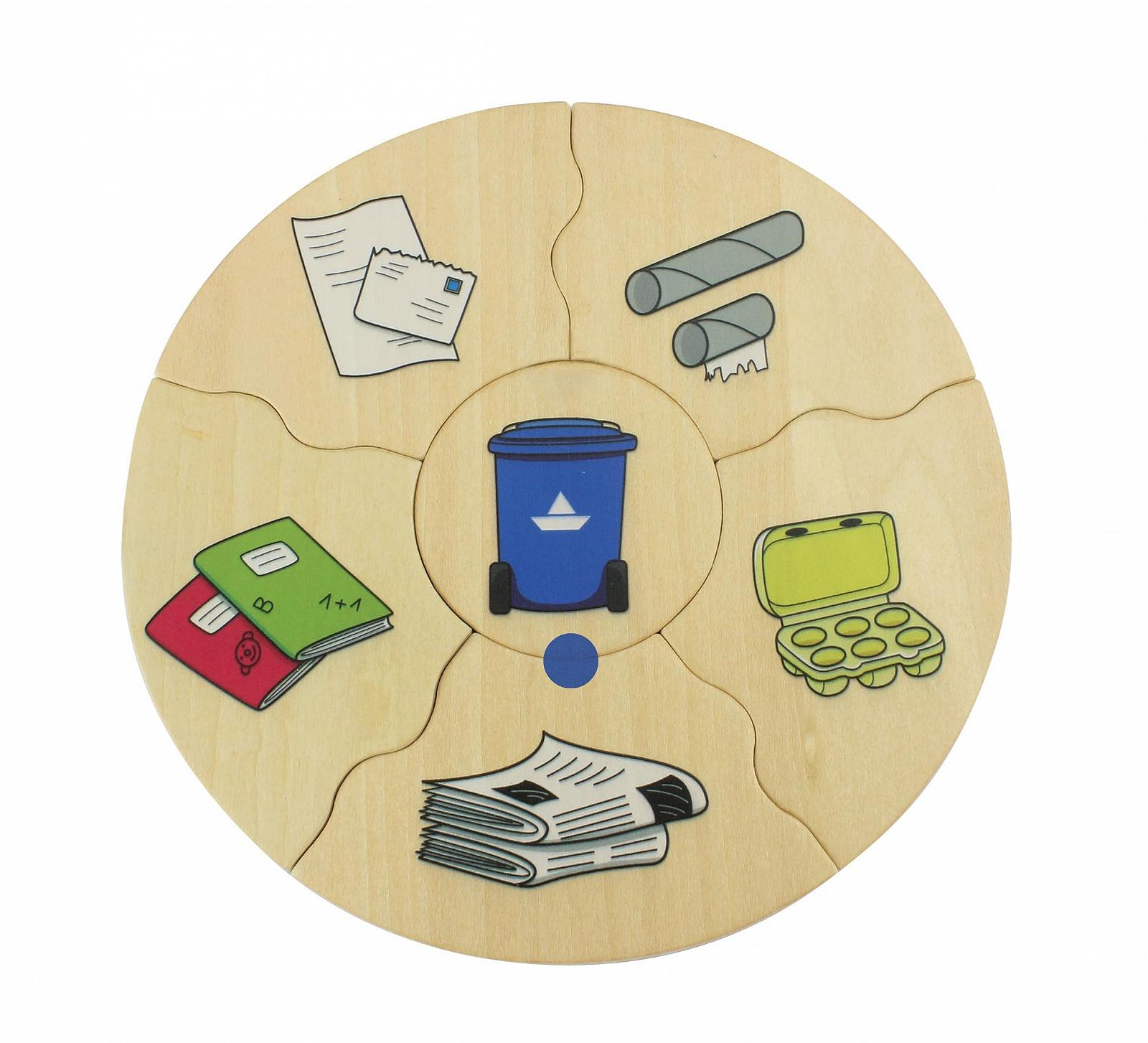 Пазл Beleduc Humanico Waste Separation 30 елементів, фото №1 Пазл Beleduc Humanico Waste Separation 30 елементів, фото №1