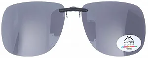 Шторка Montana Eyewear C11 UV-400 поляризаційна для захисту від сонця для металевих оправ сірий - Фото 1